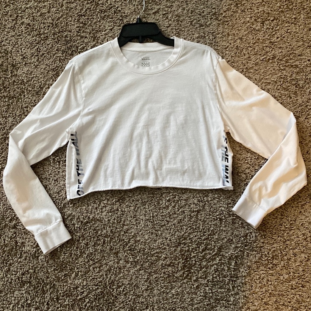 VANS long sleeve crop